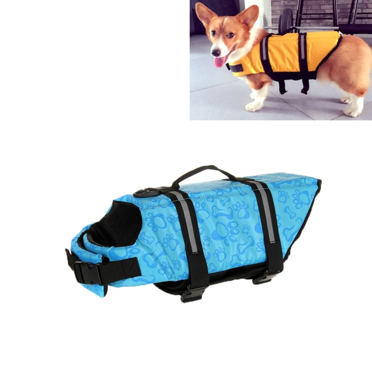 Pet Saver Dog Reflective Stripes Life Vest Jacket for Swimming Boating Surfing, Size: XS