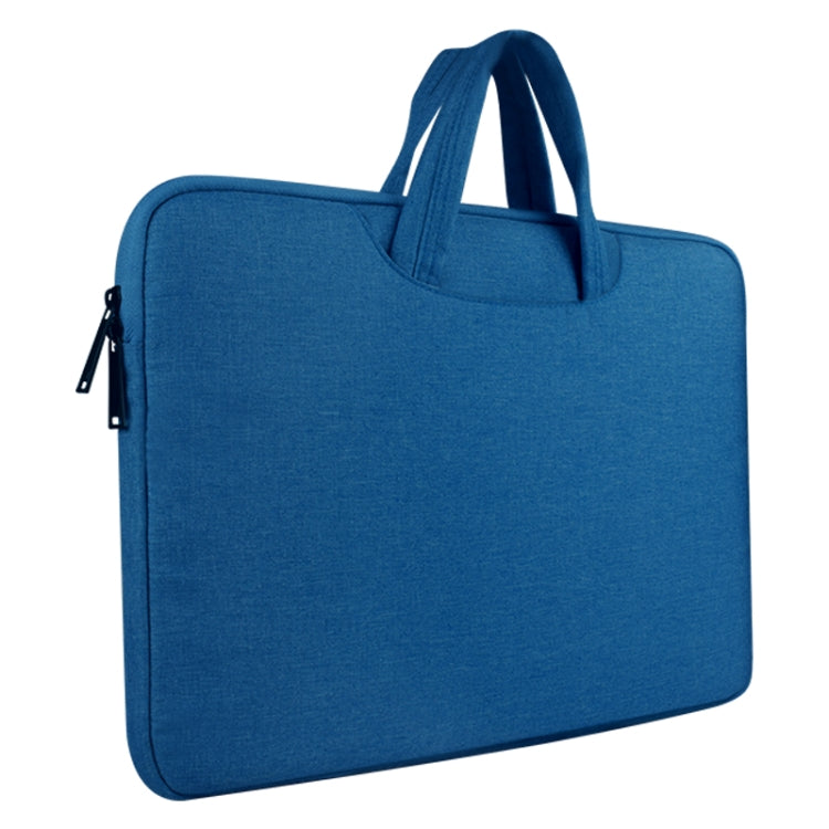 Breathable Wear-resistant Shoulder Handheld Zipper Laptop Bag, For 14 inch and Below Macbook, Samsung, Lenovo, Sony, DELL Alienware, CHUWI, ASUS, HP