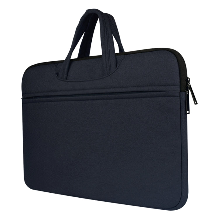 Breathable Wear-resistant Shoulder Handheld Zipper Laptop Bag, For 15.6 inch and Below Macbook, Samsung, Lenovo, Sony, DELL Alienware, CHUWI, ASUS, HP
