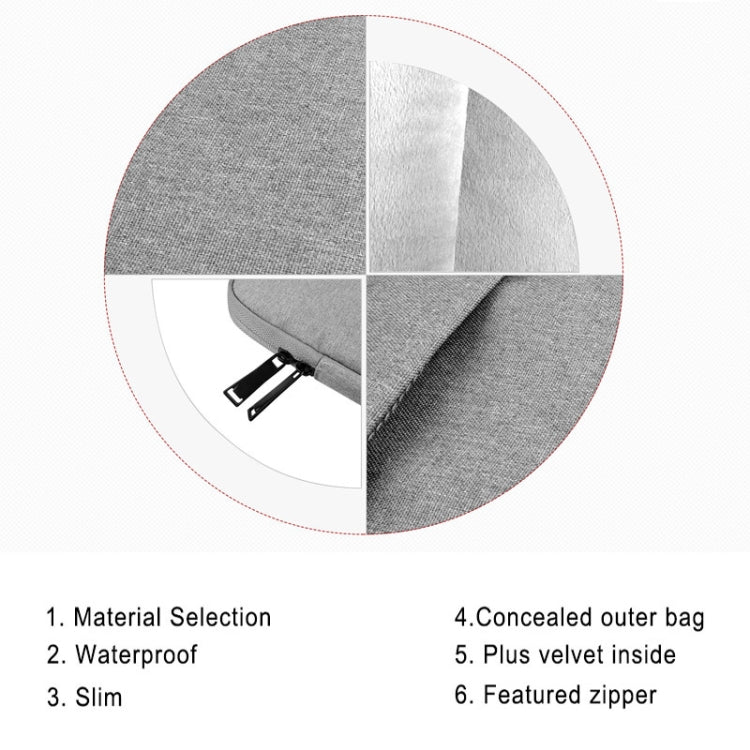 Universal Wearable Business Inner Package Laptop Tablet Bag, 15.6 inch and Below Macbook, Samsung, for Lenovo, Sony, DELL Alienware, CHUWI, ASUS, HP