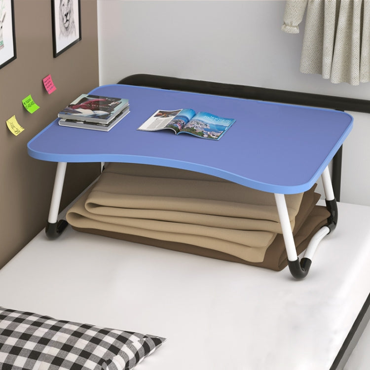 W-shaped Non-slip Legs Adjustable Folding Portable Laptop Desk without Card Slot