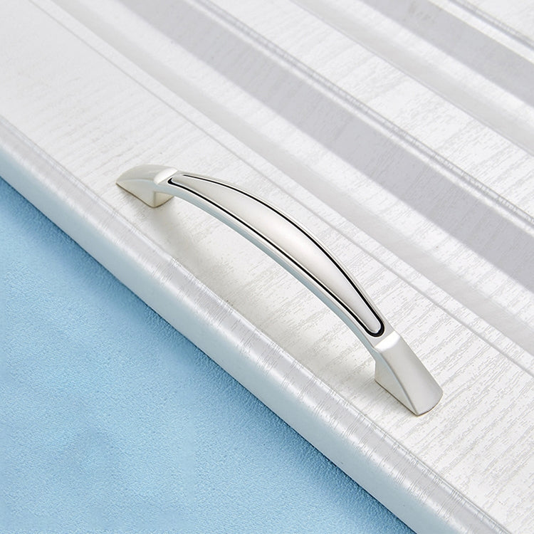 5 PCS 4091 Silver Black 96 Drawer Cabinet Door Bronze Handle