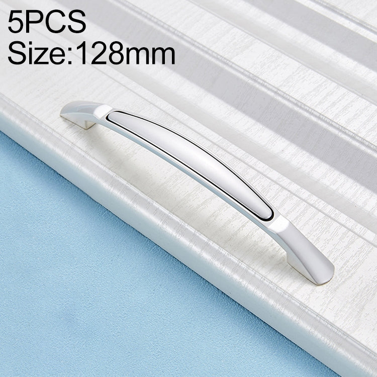 5 PCS 4091 Silver Black 128 Drawer Cabinet Door Bronze Handle