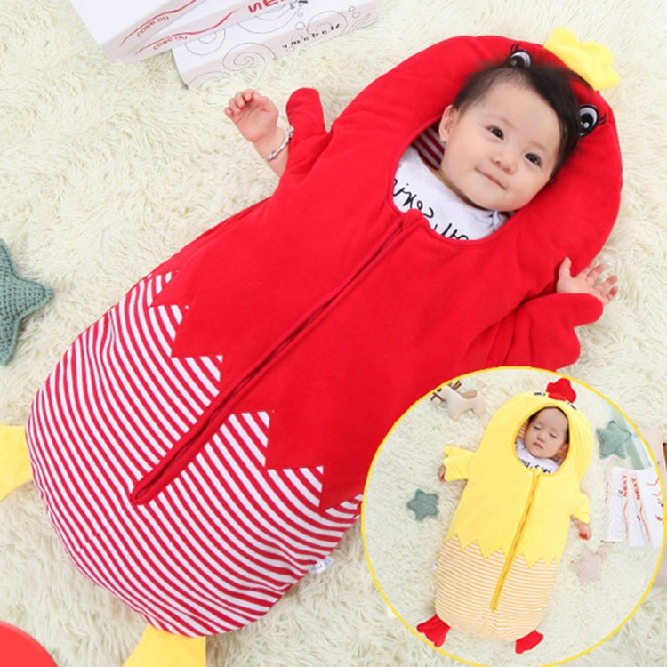 Thick Cute Chick Style Baby Sleeping Clothing Bag for 0-6 Month Baby, Size: 85cm Length