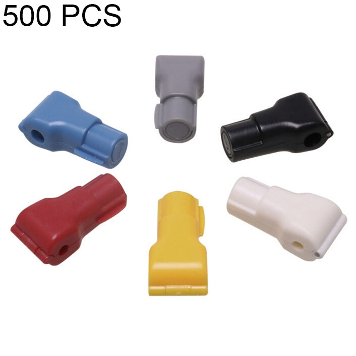 500 PCS A12 Supermarket Shelf Digital Accessories Anti-theft Hook Lock, Random Color Delivery