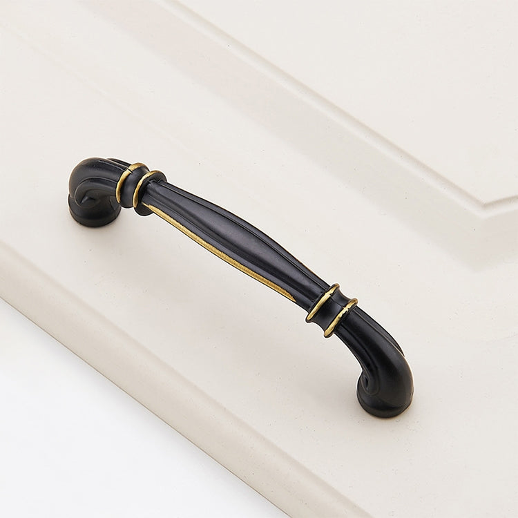 5 PCS 6569_96 Black Brass Antique Drawer Gradevin Cabinet Handle