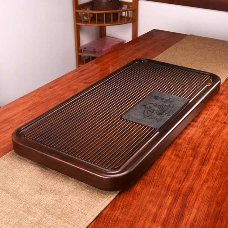 Household Solid Wood Drainage Type Rectangle Tea Tray Tea Table,The Land Of Woods And Waters, Size: 70.5x36x5cm