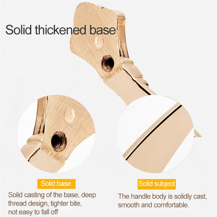 5 PCS 6570_128 Topaz Drawer Cabinet Handle