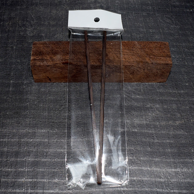 Tea Table Ebony Clip Tweezers Wooden Tea Accessories