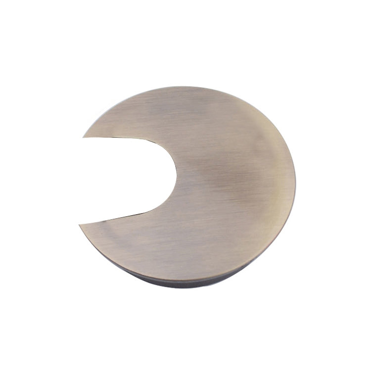 2 PCS Desk Computer Desktop Zinc Alloy Round Threading Box Hole Cover, Hole Diameter: 35mm