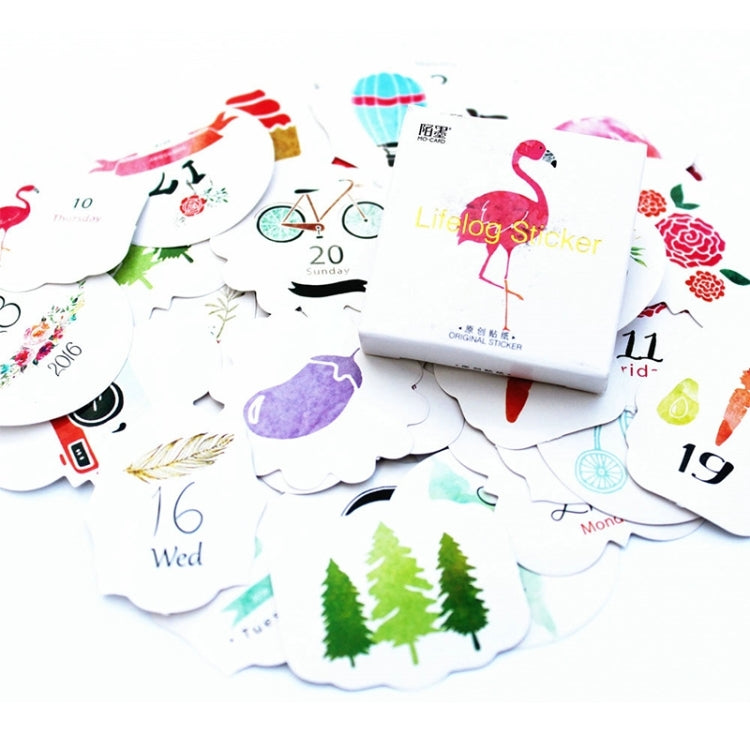 Cute Diary Stickers Pack Post It Planner Scrapbooking Sticky Stationery, Random Style Delivery