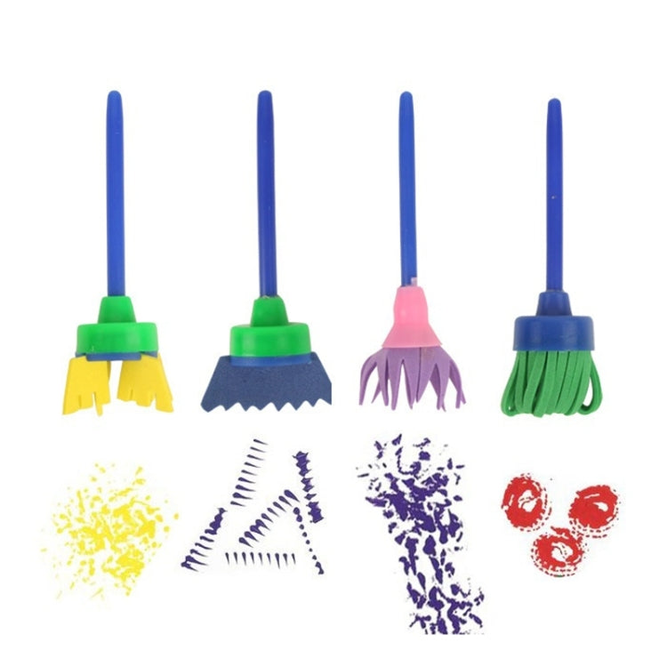 4 in 1 Children Painting Graffiti Brush Kid Toys Paint DIY Doodle, Suitable for 3-6 Years Old Children, Random Color Delivery