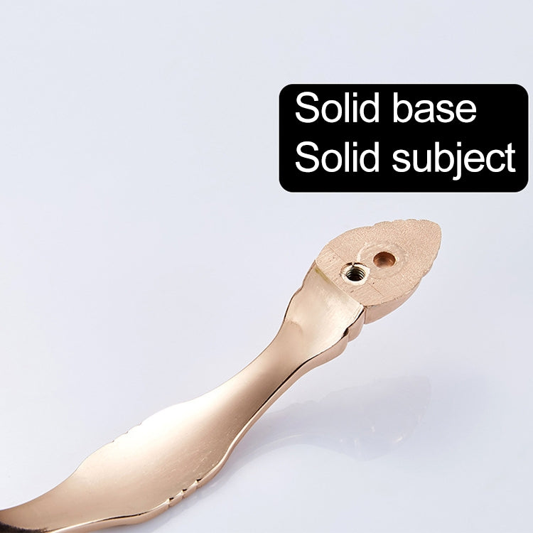 3 PCS 6566-128 White Amber Drawer Cabinet Door European Style Palace Gemstone Handle