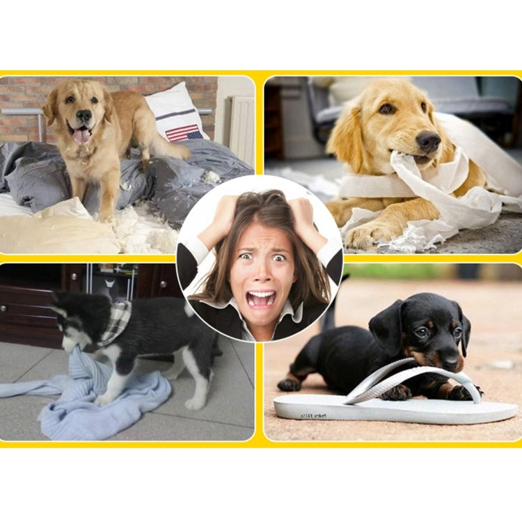 Dog Toy for Pets Tooth Cleaning Chewing Dumbbells Shape Toys of Non-Toxic Soft Rubber , Small Size,Length:12cm