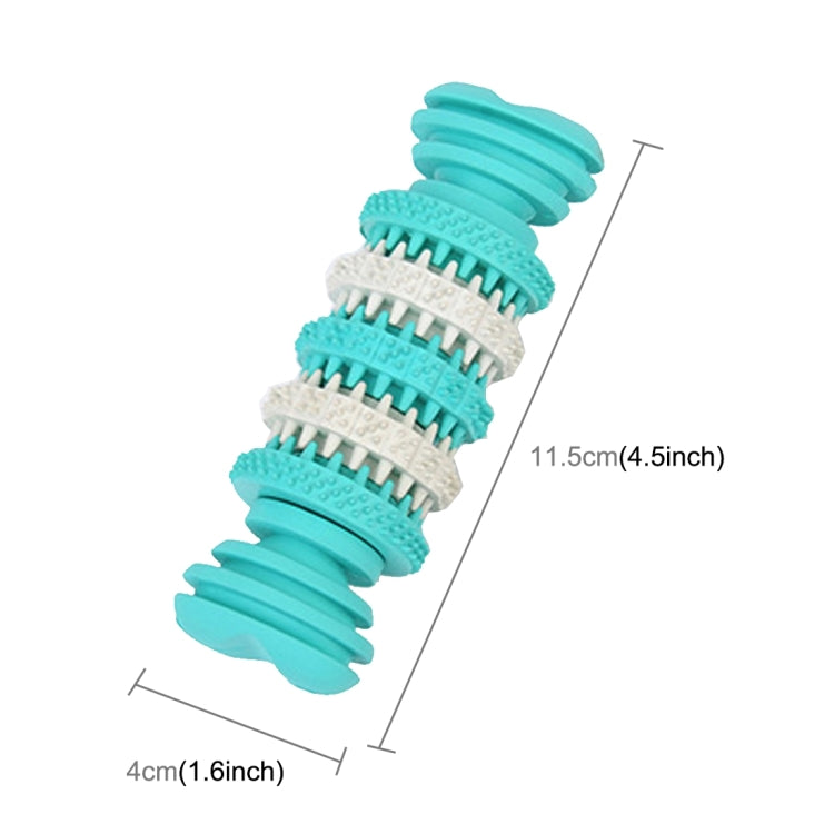 Dog Toy for Pets Tooth Cleaning Chewing Toys of Non-Toxic Soft Rubber , Small Size,Length:12cm