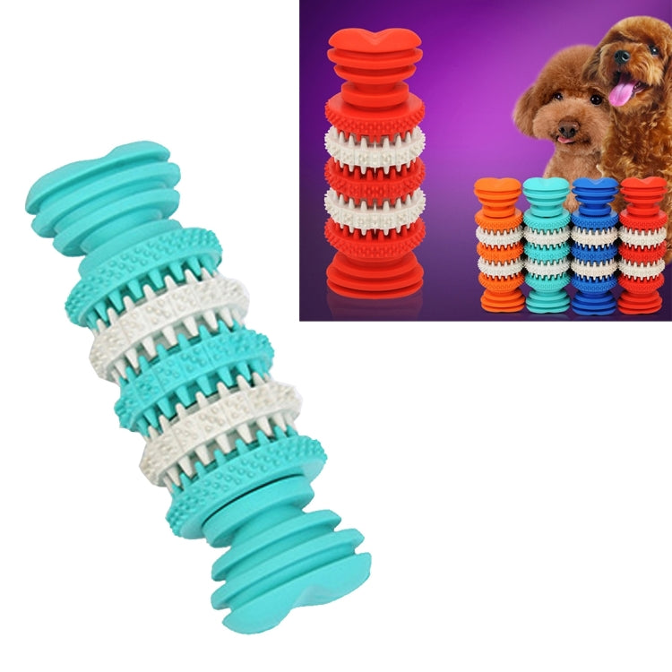 Dog Toy for Pets Tooth Cleaning Chewing Toys of Non-Toxic Soft Rubber , Small Size,Length:12cm