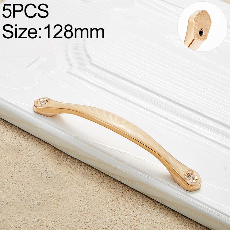 5 PCS 6571_128 Topaz Drawer Cabinet Handle
