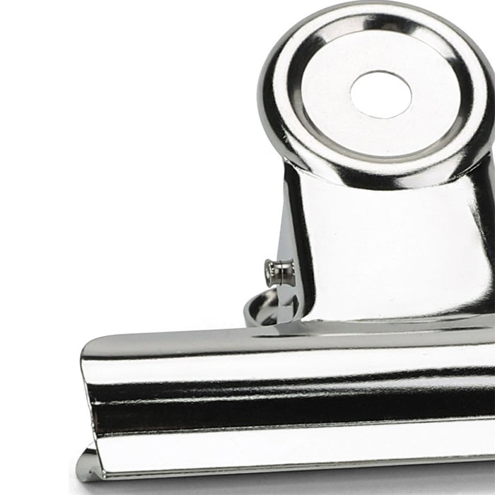 72PCS 31mm Silver Metal Stainless Steel Round Clip Notes Letter Paper Clip Office Bind Clip