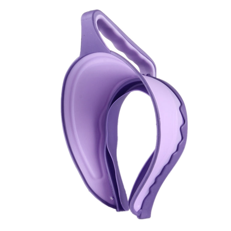Cup Shaped Baby Children PP Shower Caps(Purple)