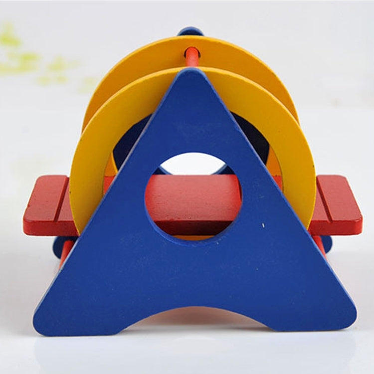 Wooden Hamster Toys Rainbow Swing, Random Color Delivery, Size: 13*9*10cm
