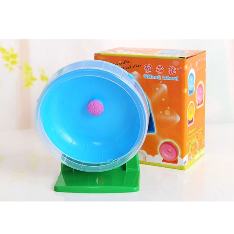 Small Pet Toys Hamster Sports Mute Running Wheel, Random Color Delivery, L, Size: Diameter 16cm