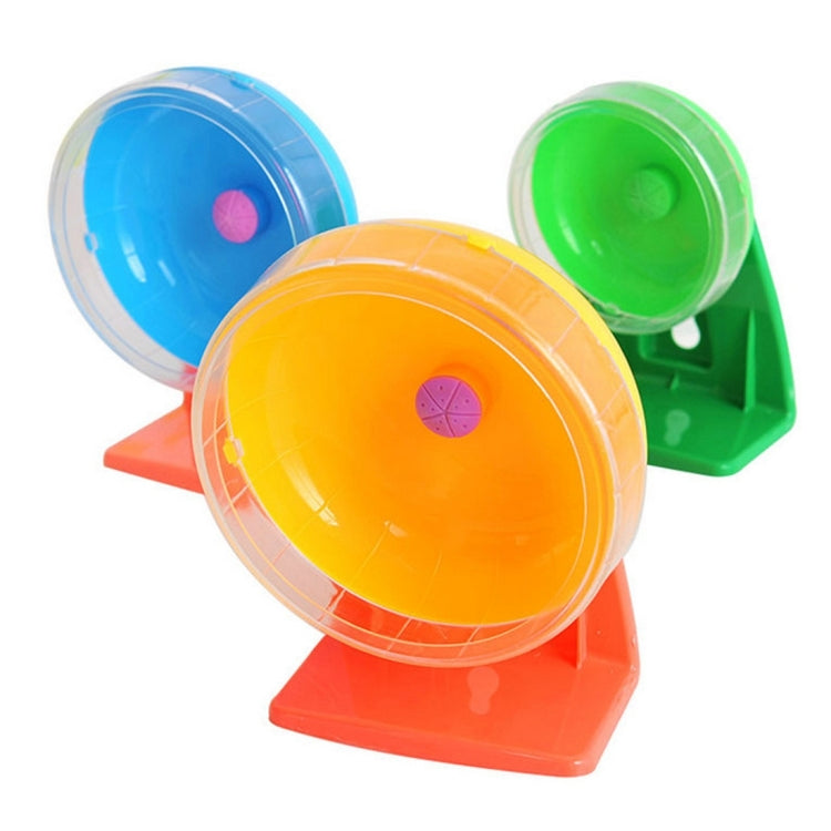 Small Pet Toys Hamster Sports Mute Running Wheel, Random Color Delivery, L, Size: Diameter 16cm