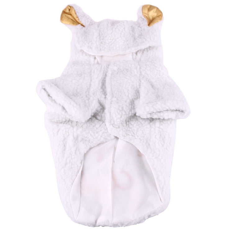 Sheep Style Berber Fleece Cute Pet Clothes for Dogs, Size: Medium, 42cm x 27cm