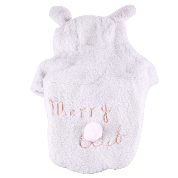 Sheep Style Berber Fleece Cute Pet Clothes for Dogs, Size: Medium, 42cm x 27cm