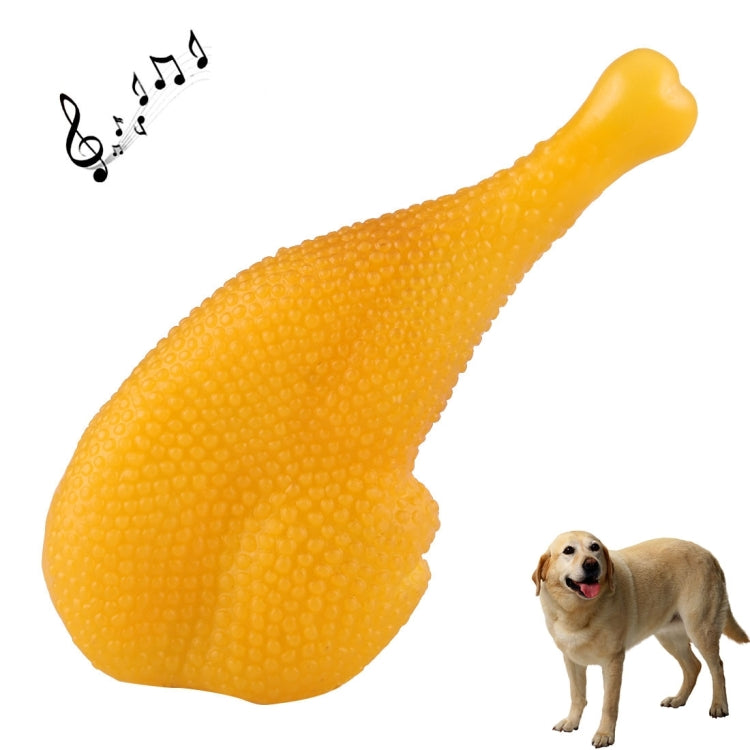 Chicken Drumstick Shape Squeaky Pet Toy