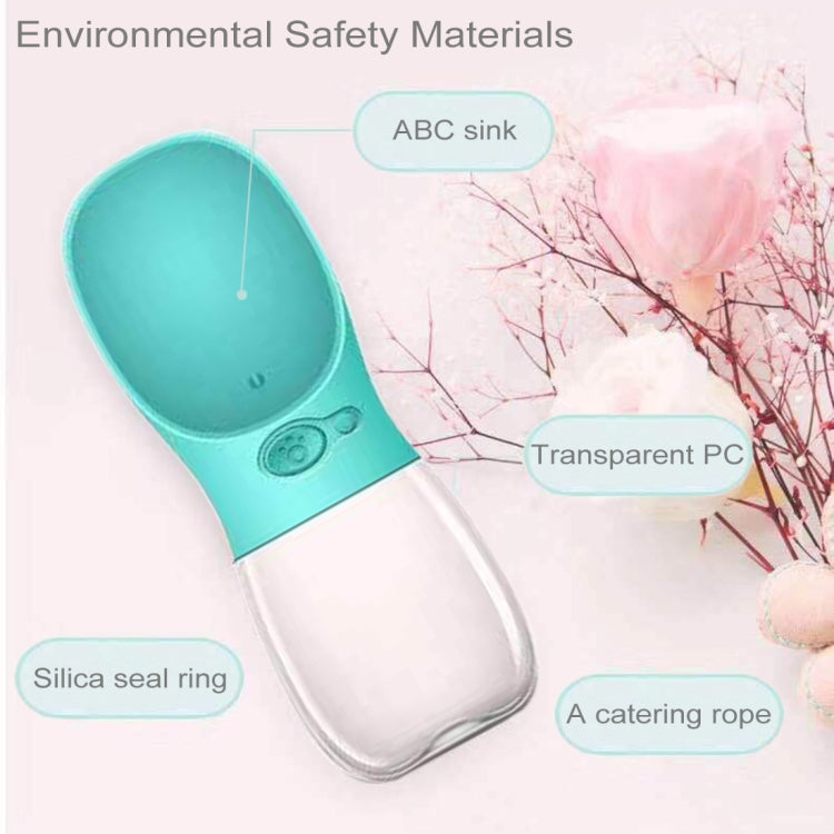 Outdoor Travel Portable Pet Drinking Water Cup Water Feeder, Capacity: 350ml