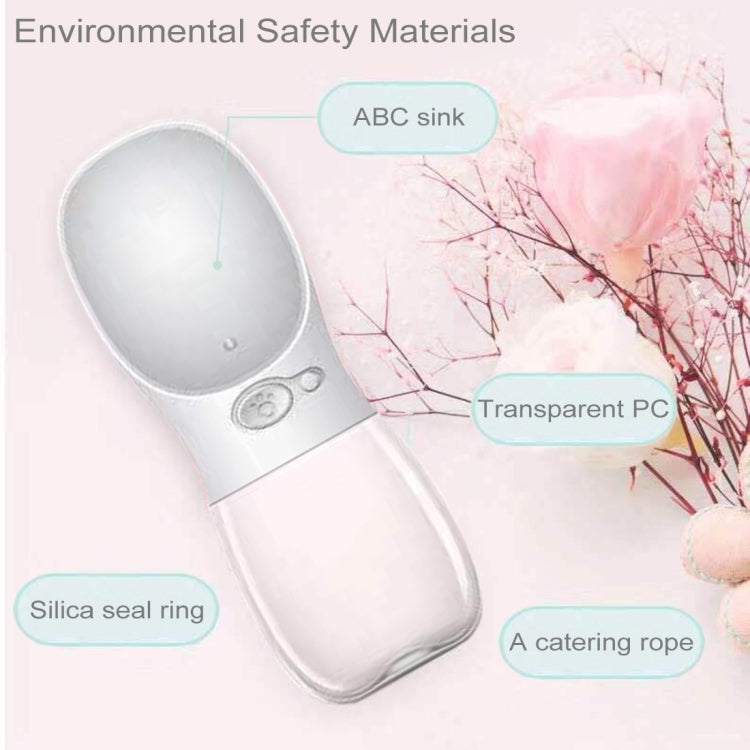 Outdoor Travel Portable Pet Drinking Water Cup Water Feeder, Capacity: 350ml