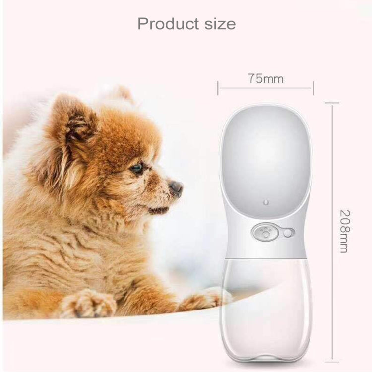 Outdoor Travel Portable Pet Drinking Water Cup Water Feeder, Capacity: 350ml