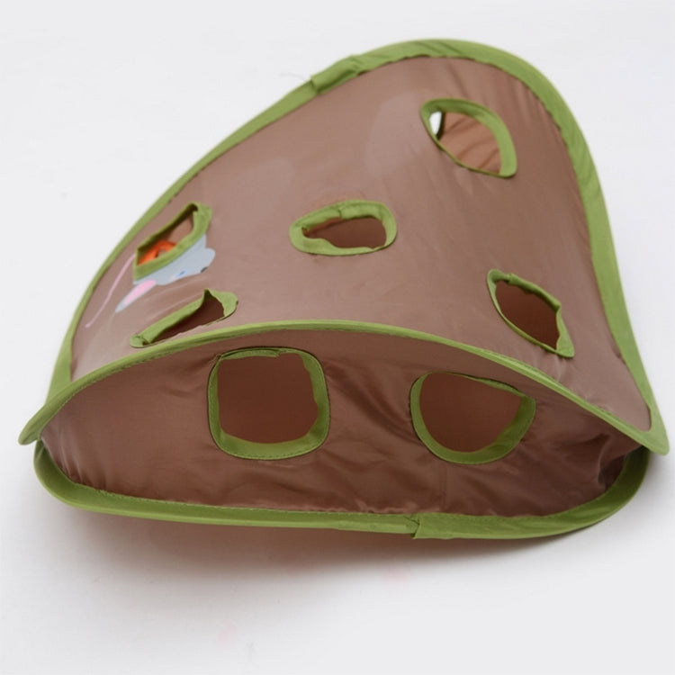 Funny Cat Toy Mouse Hole Stick With Bells Grasping Interactive Mouse Hunt Cat Toys