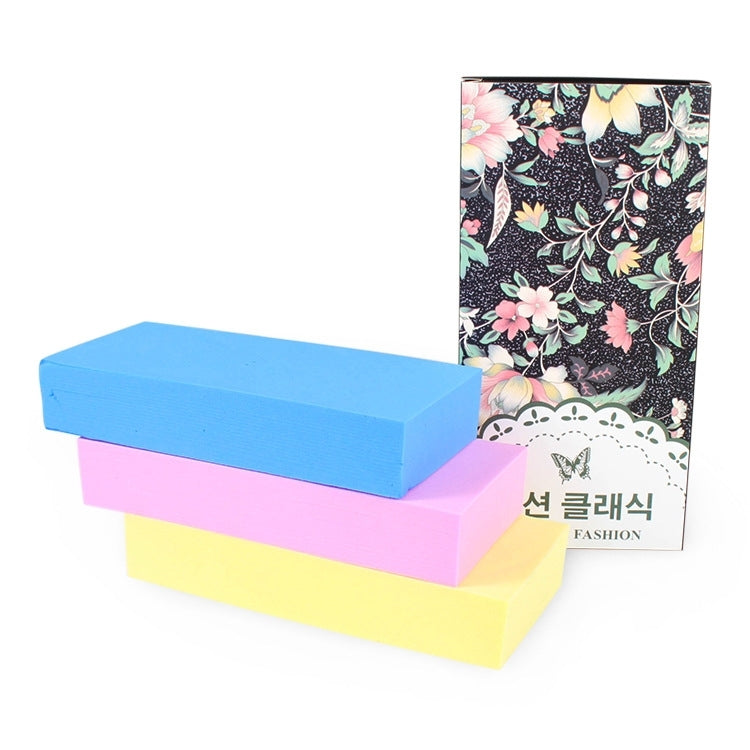 Baby Bath Square Sponge Kids Bath Sponge Bath Shower Spa Sponge Body Cleaning Scrub, Random Color Delivery