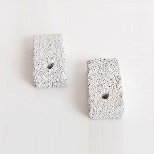 5 PCS Pet Rectangle Volcanic Molar Stone Hamsters Rabbits Small Pets Teeth Grinding Stones Pets Training Tools