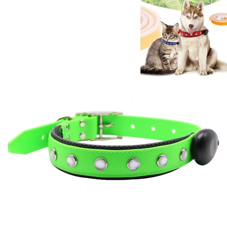 PVC Material Waterproof LED Light Adjustable Collar USB Rechargeable Pet Dogs Collar, Collar Size: 60*2.5 cm