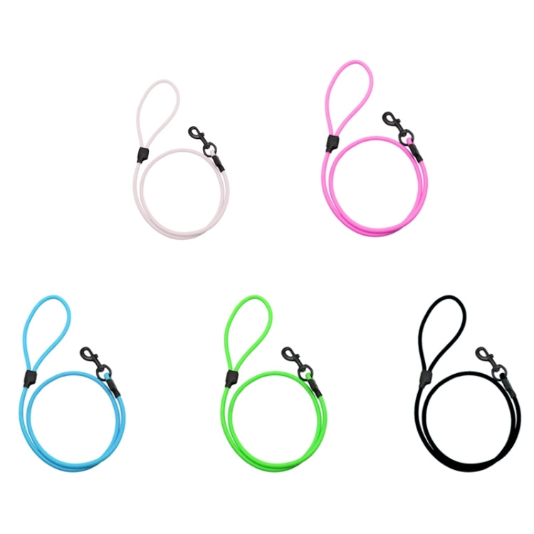 PVC Material Wear-resistant Waterproof Traction Belt Pet Dogs Traction Rope with Handle, Suitable For Medium and Large Dogs, Rope Length: 150 cm