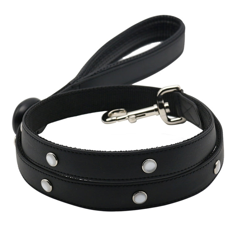 PVC Webbing Material Waterproof LED Light Traction Belt Pet Dogs Traction Rope with Handle, Suitable For Medium and Large Dogs, Rope Length: 120 cm