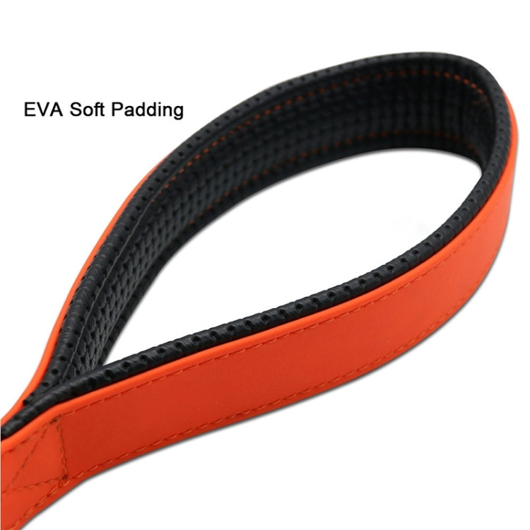 PVC Webbing Material Waterproof LED Light Traction Belt Pet Dogs Traction Rope with Handle, Suitable For Medium and Large Dogs, Rope Length: 120 cm