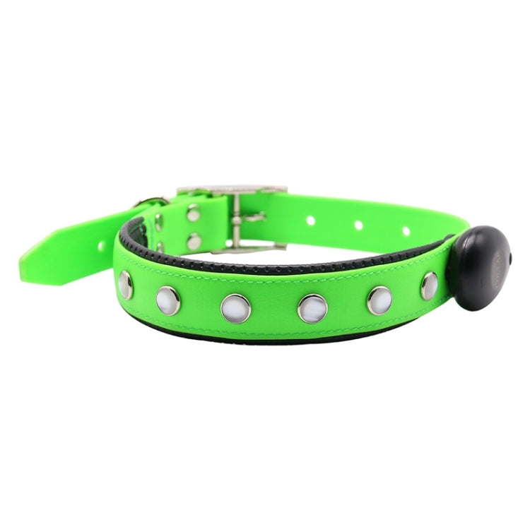 PVC Material Waterproof LED Light Adjustable Collar USB Rechargeable Pet Dogs Collar, Collar Size: 65*2.5 cm