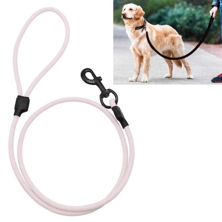 PVC Material Wear-resistant Waterproof Traction Belt Pet Dogs Traction Rope with Handle, Suitable For Medium and Large Dogs, Rope Length: 120 cm