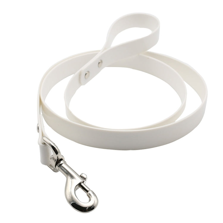 TPU Material Traction Belt Pet Dogs Collar Telescopic Dog Traction Rope with Dog Leash Handle, Size: S, Rope Length: 120 cm, Collar Size: 40 cm