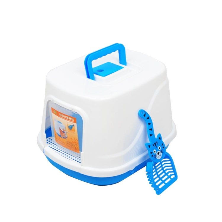 Indoor Pet Enclosed Cat Toilet Litter Box,Size:39*30*30cm