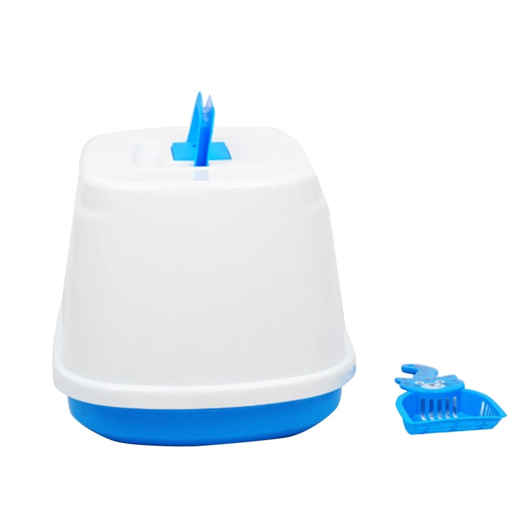 Indoor Pet Enclosed Cat Toilet Litter Box,Size:39*30*30cm