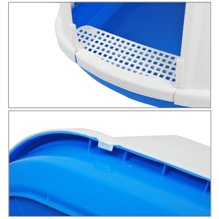 Indoor Pet Enclosed Cat Toilet Litter Box,Size:39*30*30cm