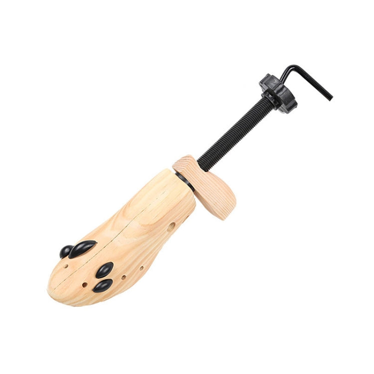 Pine Wood Unisex Fixed Fits Support Stretcher Shaper Shoes Expander , Size: S(34-37Yards)