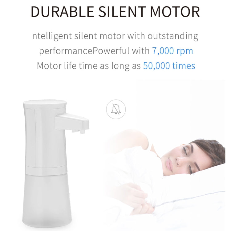 Smart Induction Foam Hand Washer Automatic Foam Soap Dispenser, Capacity: 350ml (White)