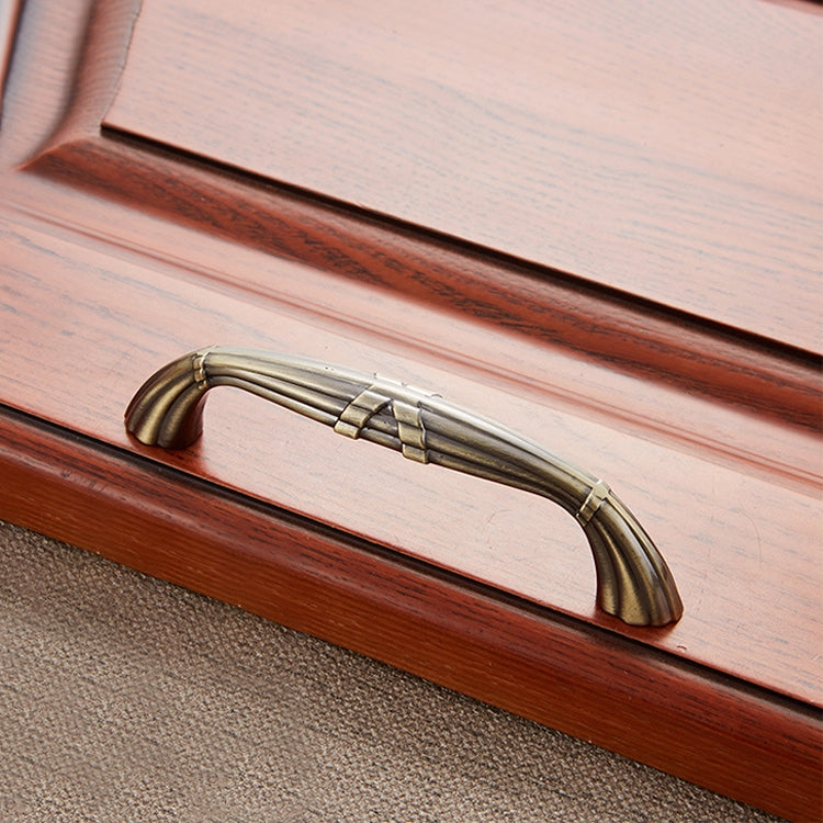 5 PCS 6046-96 Cyan Ancient Drawer Cabinet Door European Style Classical Bronze Handle