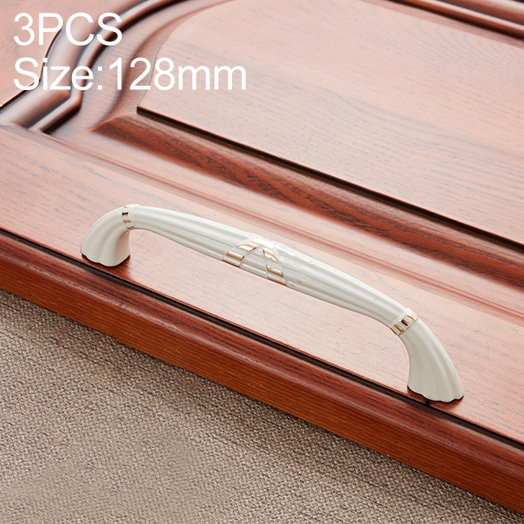 3 PCS 6046-128 Drawer Cabinet Door European Style Classical Bronze Handle