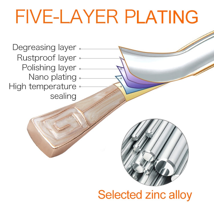 5 PCS 6056-96 White Amber Drawer Cabinet Door European Style Solid Handle